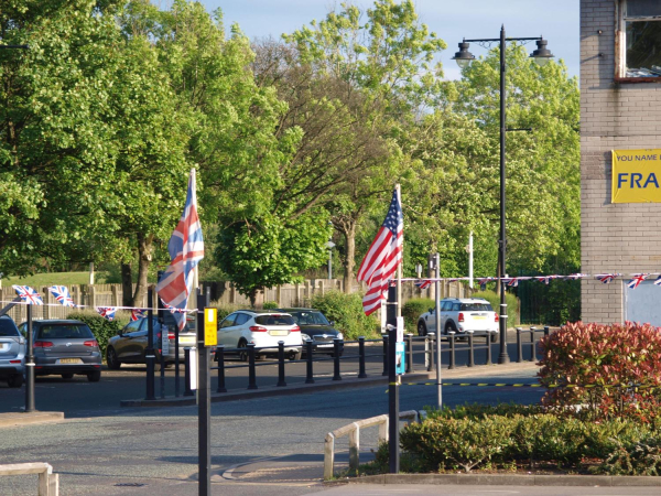 Tesco Car Park getting ready for War Weekend
03-Shops, Restaurants and Hotels-02-Individual shops-001-Supermarkets
Keywords: 2019