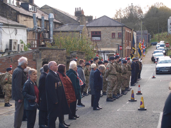 Rememberance Sunday 10-11-2019 Ramsbottom Royal British Legion - -  Last Post 
15-War-03-War Memorials-001-St Paul's Gardens and Remembrance Sunday
Keywords: 2019