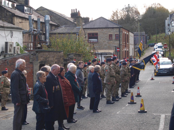 Rememberance Sunday 10-11-2019 Ramsbottom Royal British Legion - -  Last Post 
15-War-03-War Memorials-001-St Paul's Gardens and Remembrance Sunday
Keywords: 2019