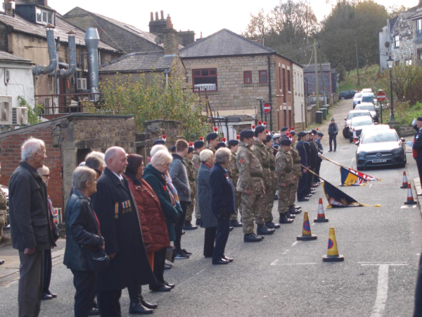 Rememberance Sunday 10-11-2019 Ramsbottom Royal British Legion - -  Last Post 
15-War-03-War Memorials-001-St Paul's Gardens and Remembrance Sunday
Keywords: 2019