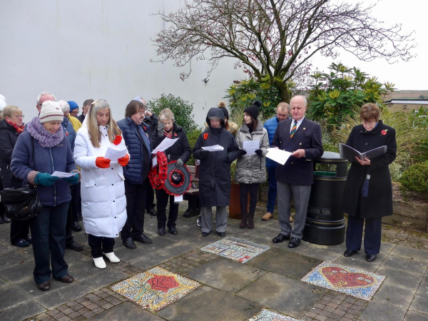 Remembrance Service in Edenfield Memorial Garden; ? ? Nov 9
17-Buildings and the Urban Environment-05-Street Scenes-011-Edenfield
Keywords: 2019