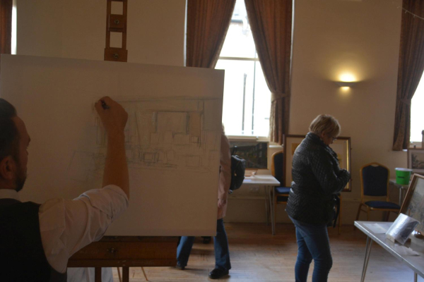 Live painting at the Ramsbottom Heritage Art Exhibition 
01-Ramsbottom Heritage Society-01-RHS Activities-009-2019 Art Exhibition in Civic Hall
Keywords: 2019