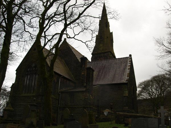 Back of Holcombe Church
06-Religion-01-Church Buildings-003-Church of England -  Emmanuel, Holcombe
Keywords: 2020