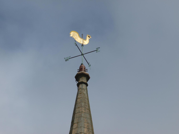 Weather Vane on St Paul's Church
06-Religion-01-Church Buildings-001-Church of England  - St. Paul, Bridge Street, Ramsbottom
Keywords: 2020