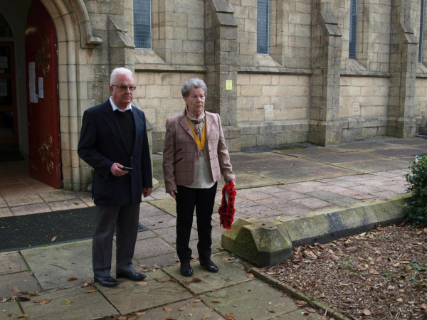 Cenotaph St Paul's Gardens Remembrance Sunday No crowds due to Covid People who turned up to lay wreath's and pay respect to the fallen
15-War-03-War Memorials-001-St Paul's Gardens and Remembrance Sunday
Keywords: 2020