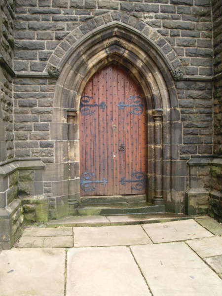 Main Entrance to Holcombe Church 
06-Religion-02-Church Activities-003-Church of England -  Emmanuel, Holcombe
Keywords: 2020