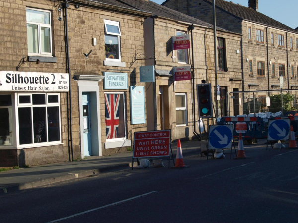 Road Works on Bolton Road West Culvert collapsed 
17-Buildings and the Urban Environment-05-Street Scenes-002-Bolton Road West
Keywords: 2020