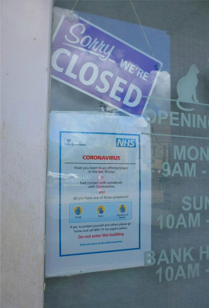 Lockdown sign on a shop, Bridge Street
17-Buildings and the Urban Environment-05-Street Scenes-003-Bridge Street
Keywords: 2020