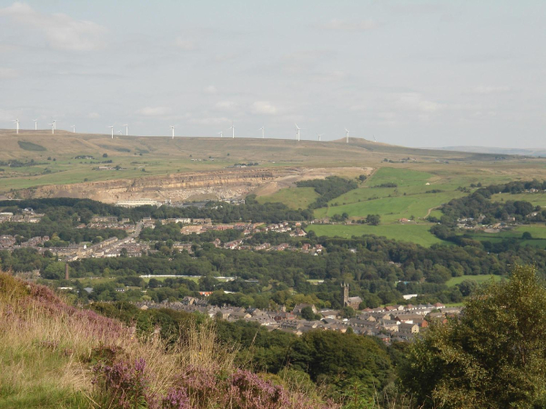 View of Ramsbottom with Cricket Club and St Andrew's Church 
14-Leisure-02-Sport and Games-006-Cricket
Keywords: 2021