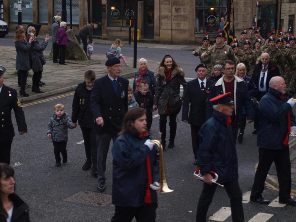 Parade returning to the Ramsbottom Royal British Legion  
15-War-03-War Memorials-001-St Paul's Gardens and Remembrance Sunday
Keywords: 2021