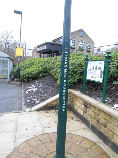 Inscription on lamp post J Strang Marker Ramsbottom  
17-Buildings and the Urban Environment-05-Street Scenes-030-Union Street supermarket area
Keywords: 2021