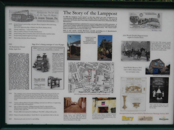 Notice Board telling the story of the lamp post  
17-Buildings and the Urban Environment-05-Street Scenes-030-Union Street supermarket area
Keywords: 2021