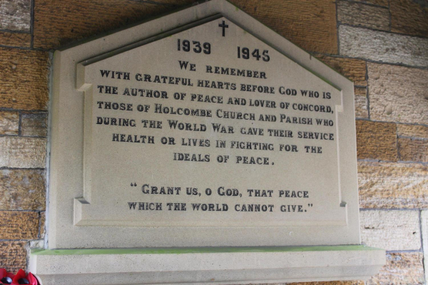 Plaque's in side Lynch Gate Holcombe Church 
06-Religion-01-Church Buildings-003-Church of England -  Emmanuel, Holcombe
Keywords: 2022