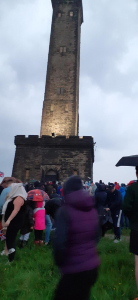 Queen Elizabeth II Platinum Jubilee Celebrations on Holcombe Hill lighting a beacon 
18-Agriculture and the Natural Environment-03-Topography and Landscapes-001-Holcombe Hill
Keywords: 2022