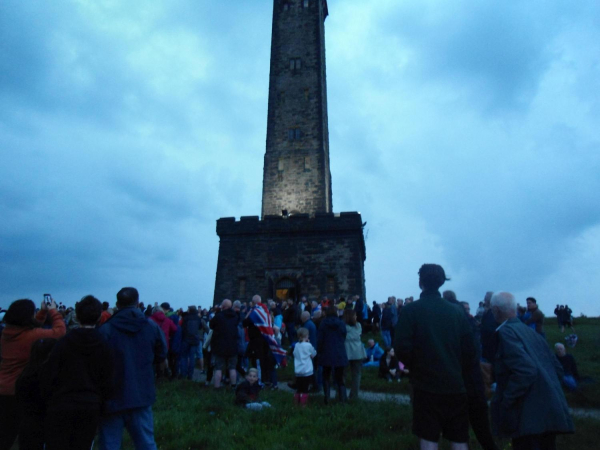 Queen Elizabeth II Platinum Jubilee Celebrations on Holcombe Hill lighting a beacon 
18-Agriculture and the Natural Environment-03-Topography and Landscapes-001-Holcombe Hill
Keywords: 2022