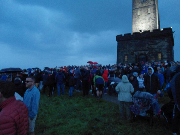 Queen Elizabeth II Platinum Jubilee Celebrations on Holcombe Hill lighting a beacon 
18-Agriculture and the Natural Environment-03-Topography and Landscapes-001-Holcombe Hill
Keywords: 2022