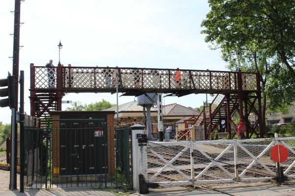 Bridge over Railway Lines Ramsbottom Station and Level Crossing 
16-Transport-03-Trains and Railways-000-General
Keywords: 2023