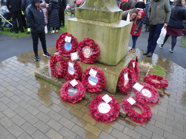 Remembrance Sunday Cenotaph in St Paul's gardens with Poppy wreaths
15-War-03-War Memorials-001-St Paul's Gardens and Remembrance Sunday
Keywords: 2023