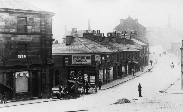 Roadworks Bolton St/Market Place Rams between 1900-1913 View of Matsons Chemist shop, later Kelvin Crawshaws shop [earlier Jamieson Mortons] 1991 Present Corner
17-Buildings and the Urban Environment-05-Street Scenes-031 Bolton Street
Keywords: 1913