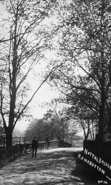 Nuttall Bridge, Ramsbottom. (? early c20] 
17-Buildings and the Urban Environment-05-Street Scenes-019-Nuttall area
Keywords: 1945