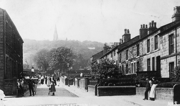 Dundee Lane, Rams. [? early c20]  Probably 1904. 
17-Buildings and the Urban Environment-05-Street Scenes-010-Dundee Lane
Keywords: 1945