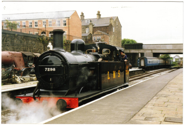 Steam Train at Bolton Street ,Bury
16-Transport-03-Trains and Railways-000-General
Keywords: 1989