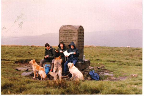 Wet afternoon at Pilgrim's Cross 
18-Agriculture and the Natural Environment-03-Topography and Landscapes-001-Holcombe Hill
Keywords: 1989