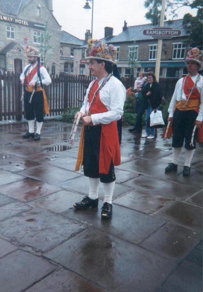 May Day Celebrations on the station platform 
16-Transport-03-Trains and Railways-000-General
Keywords: 1991