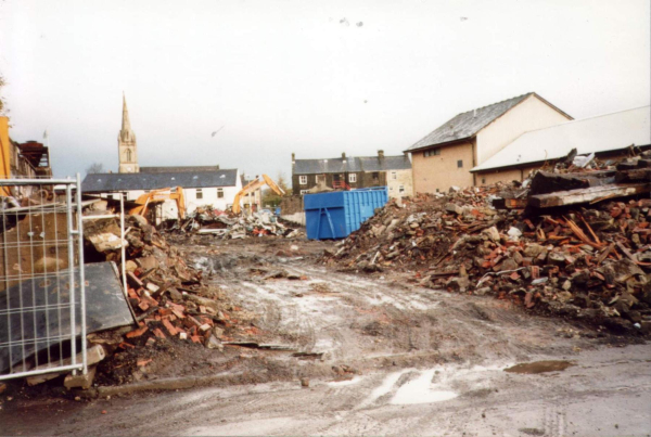 Demolition of Rose Mill taken from Irwell Street 
to be catalogued
Keywords: 1998