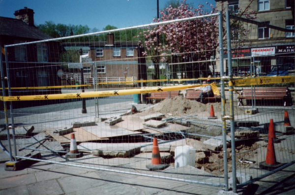 The hole - waiting for the urn - June 1998 
17-Buildings and the Urban Environment-05-Street Scenes-017-Market Place
Keywords: 1998