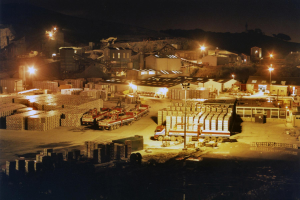 Fletcher Bank Quarry at night 
17-Buildings and the Urban Environment-05-Street Scenes-023-Shuttleworth Area
Keywords: 1999