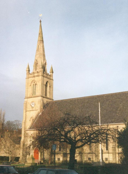'First sunshine of 2000' - St Paul's Church
06-Religion-01-Church Buildings-001-Church of England  - St. Paul, Bridge Street, Ramsbottom
Keywords: 2000