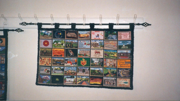 Tapestries taken at Edenfield Church
06-Religion-02-Church Activities-004-Church of England -  Edenfield Parish Church
Keywords: 2000