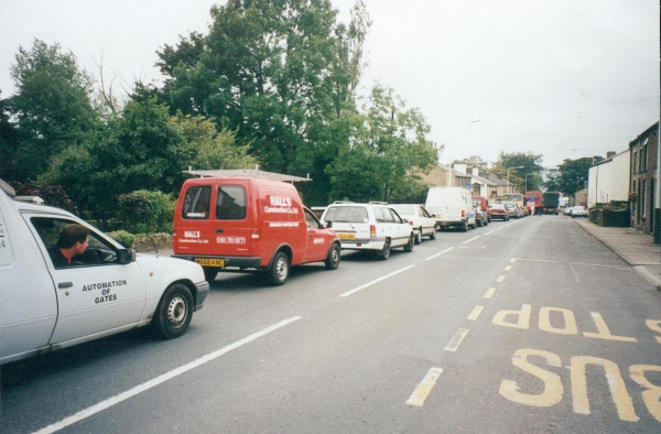 Queuing for petrol on Market Street - Edenfield
17-Buildings and the Urban Environment-05-Street Scenes-011-Edenfield
Keywords: 2000