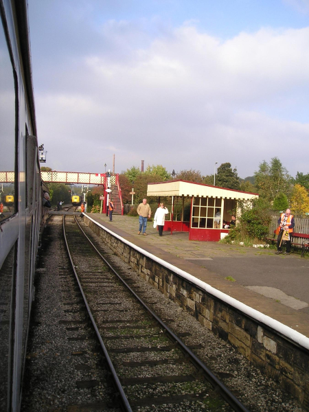 A railway journey - ready to leave Ramsbotttom 
16-Transport-03-Trains and Railways-000-General
Keywords: 2006