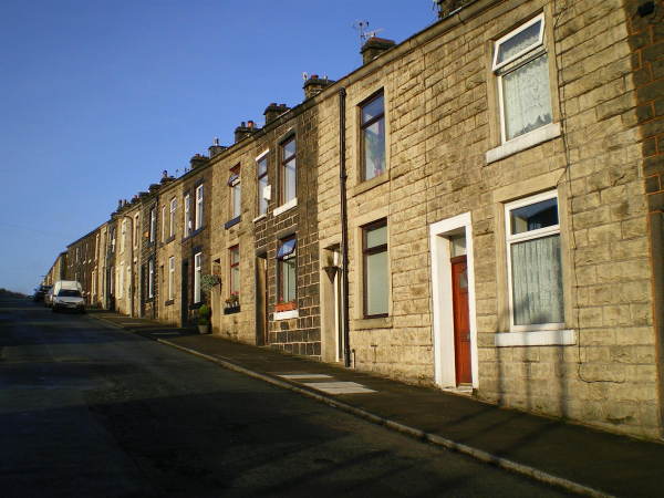 Typical terraced housing in Victoria Street 
17-Buildings and the Urban Environment-05-Street Scenes-005-Callender to Albert Street
Keywords: 2007
