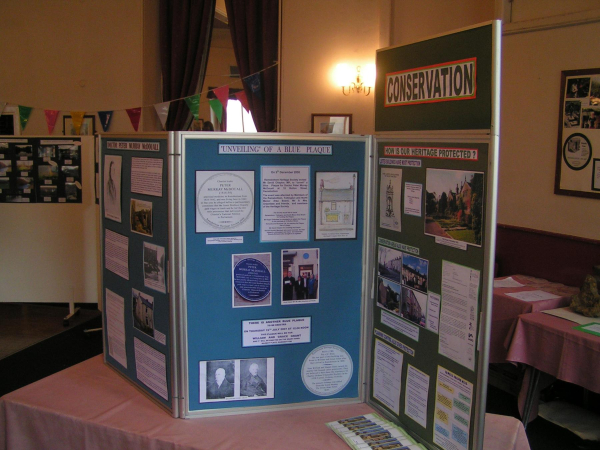 Displays at R.H.S. 20th Anniversary Event 
01-Ramsbottom Heritage Society-01-RHS Activities-017-2007 20th Annivresary in Civic Hall
Keywords: 2007