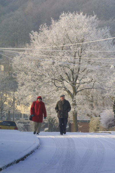 Doris and Alan Hibbert on Carrbank Avenue 
17-Buildings and the Urban Environment-05-Street Scenes-006-Carr Street and Tanners area
Keywords: 2008