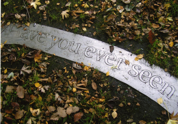 Part of the Sculpture path at Ramsbottom Wharf 
to be catalogued
Keywords: 2008