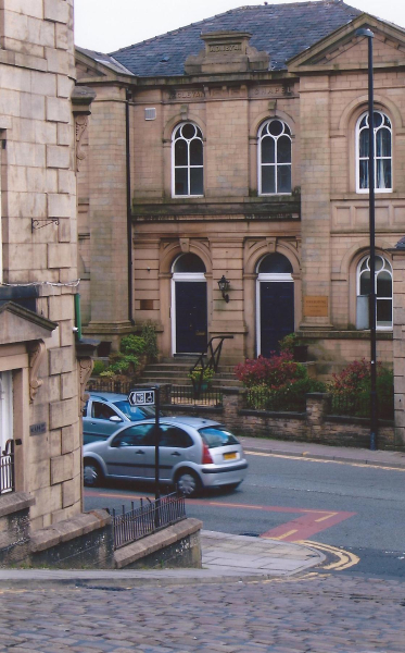 Old Christ Church (now flats) from Grant Arms car park 
14-Leisure-05-Pubs-012-Grant Arms
Keywords: 2012