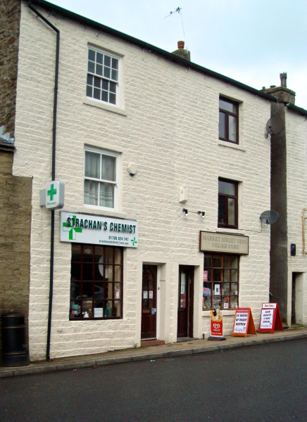 Market Street News (new owners) and Strachan's Chemists - 24 August 2013  
17-Buildings and the Urban Environment-05-Street Scenes-017-Market Place
Keywords: 2013