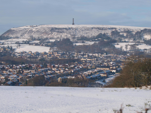 NUTTALL LANE & CHURCH FIELDS TAKEN FROM MANCHESTER RD 
17-Buildings and the Urban Environment-05-Street Scenes-019-Nuttall area
Keywords: 2013