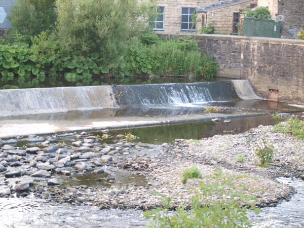 WEIR ON IRWELL AT PEEL BROW BRIDGE  
17-Buildings and the Urban Environment-05-Street Scenes-021-Peel Brow area
Keywords: 2013