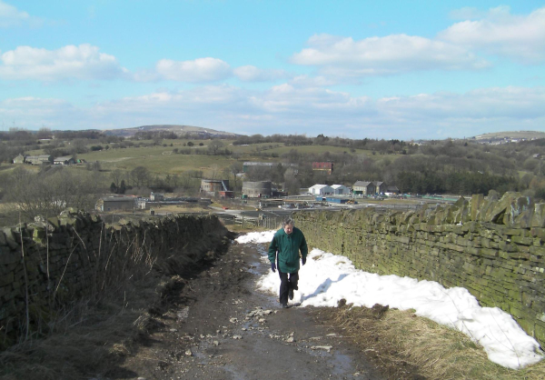 Coming up Hardsough Lane Edenfield 
17-Buildings and the Urban Environment-05-Street Scenes-011-Edenfield
Keywords: 2013
