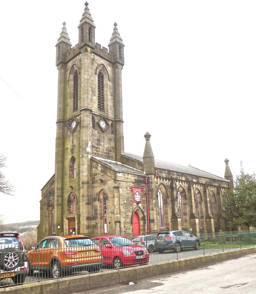 St Andrews Church re-opens after restoration of lightning damage - 1 March
06-Religion-01-Church Buildings-002-Church of England  -  St. Andrew, Bolton Street, Ramsbottom
Keywords: 2015