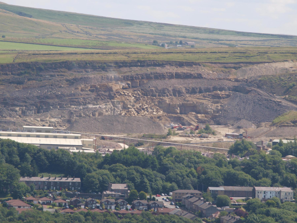 Quarry taken from Holcombe Hill 
18-Agriculture and the Natural Environment-03-Topography and Landscapes-001-Holcombe Hill
Keywords: 2015