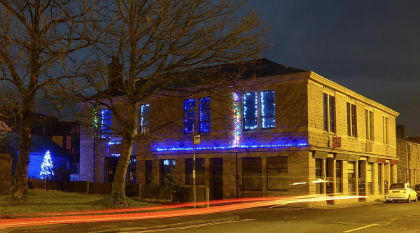 Christmas lights at Old Co-op Building, Market St, Edenfield  -Dec 16
17-Buildings and the Urban Environment-05-Street Scenes-011-Edenfield
Keywords: 2016