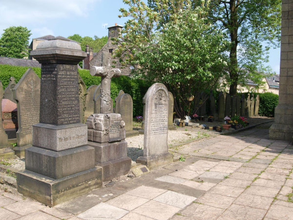 Grave Yard St Paul's Church
06-Religion-01-Church Buildings-001-Church of England  - St. Paul, Bridge Street, Ramsbottom
Keywords: 2016