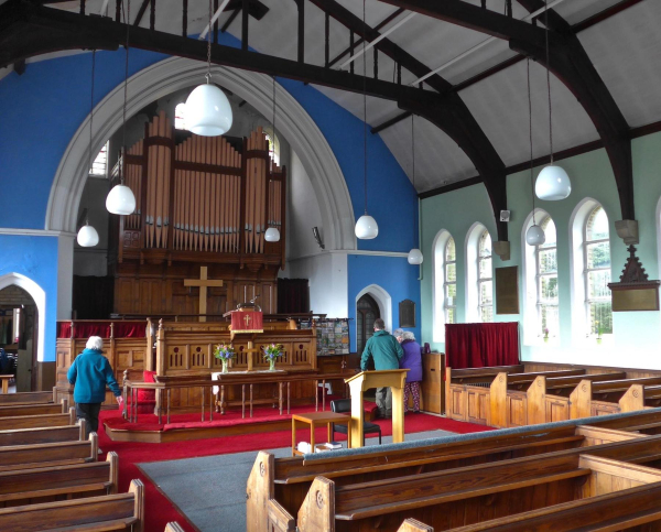 Closure of Edenfield Methodist church March 2016 - Interior with organ and pulpit
06-Religion-02-Church Activities-012-Methodist - Edenfield Primitive Methodist Chapel
Keywords: 2016