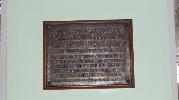 Edenfield Methodist Church open day before building was sold - memorial palque
06-Religion-02-Church Activities-012-Methodist - Edenfield Primitive Methodist Chapel
Keywords: 2016
